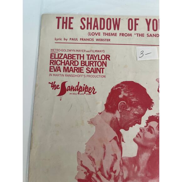 Original 1965 Promotional Ad The Sandpiper Richard Burton Elizabeth Taylor JL - Picture 2 of 9